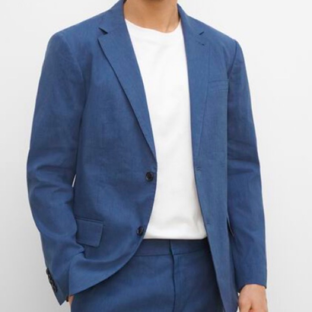 NWT Club Monaco CM Linen Blend Suit Blazer